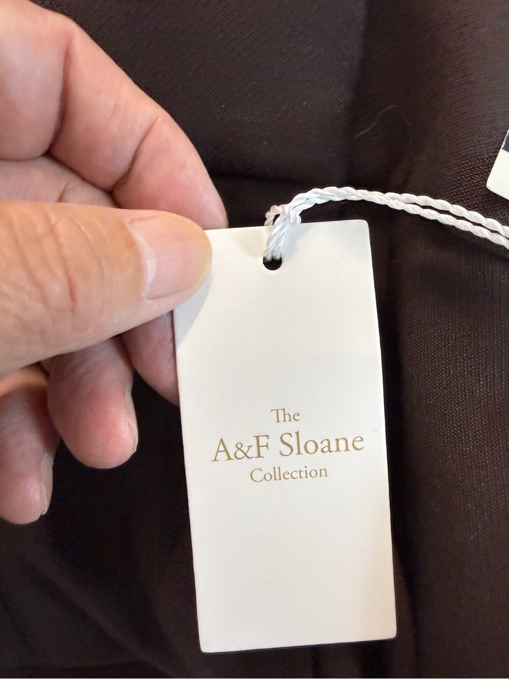 Abercrombie & Fitch NWT Size 28 Curve Love Ultra High Wide Leg Sloane Tailored - Picture 7 of 12